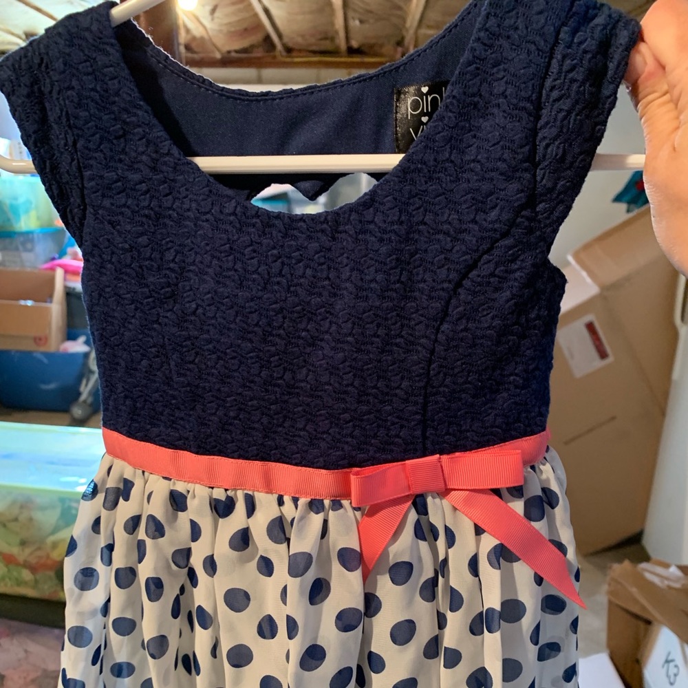 2T dress with adorable heart back